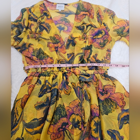 Misa Los Angeles Kaia Chiffon Floral Mini Dress Size XS - Picture 11 of 15
